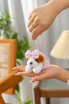 Very precious plush toy, flower dress, dog pendant - Schnauzer style premium machine doll, wedding gift, birthday present Item Picture